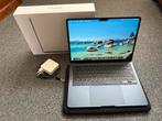 Macbook Air M3 256GB 16GB 100% accu garantie tot 13-11-27, Computers en Software, Apple Macbooks, 256 GB, Qwerty, 13 inch, Ophalen of Verzenden