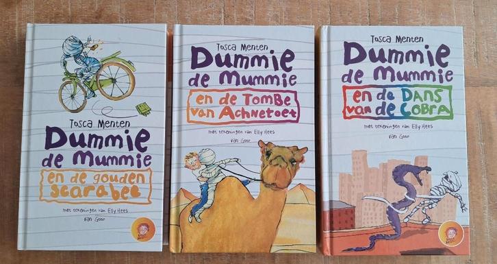 Dummie de Mummie boeken deel 1, 2, 5 voor € 4,00 per stuk, Boeken, Kinderboeken | Jeugd | onder 10 jaar, Zo goed als nieuw, Fictie algemeen