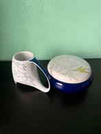 Artihove Lingo Delfts Blauw Koffiekopje & Bonbonschaaltje, Ophalen of Verzenden