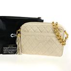 Chanel Vintage Camera Tassel Bag, Ophalen of Verzenden, Zo goed als nieuw, Zwart