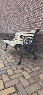 Gietijzer giet ijzer tuinbankje tuinbank !, Ophalen, Gebruikt, Metaal