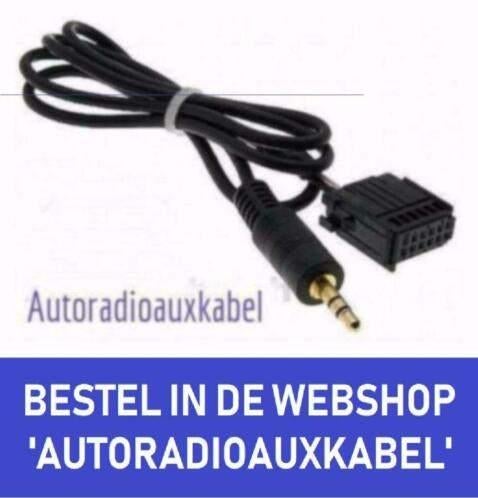 Aux kabel Peugeot Toyota Smart Alfa Romeo Fiat Ford Iphone, Ophalen of Verzenden, Nieuw