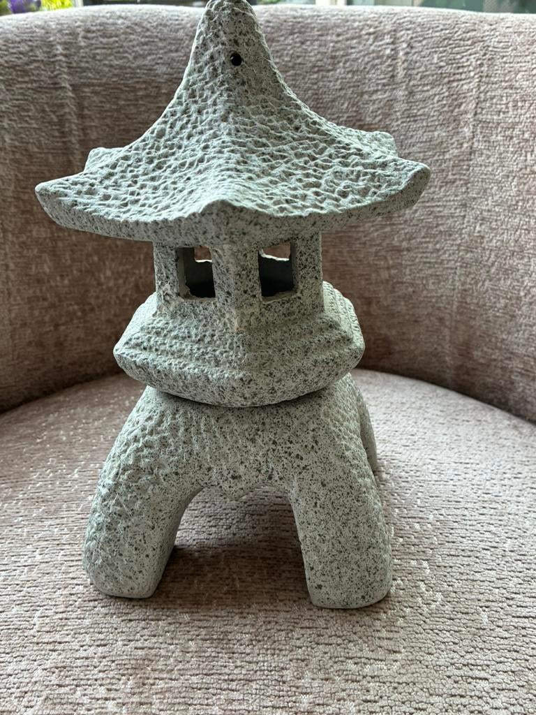Japanse terracotta  pagode, Tuin en Terras, Ophalen, Zo goed als nieuw, Overige typen