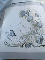 Borduurpakket Lanarte moeder en kind -by Jacoline, Ophalen of Verzenden, Zo goed als nieuw, Borduurpakket