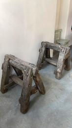 Prachtige Bokjes of schragen, Ophalen, Zo goed als nieuw, Rechthoekig, 50 tot 100 cm