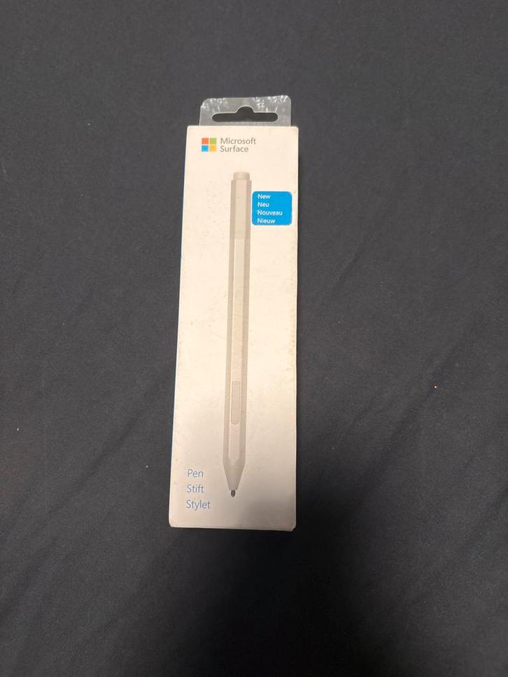 Nieuwe Microsoft Surface Pen - Platina, Computers en Software, Tekentablets, Nieuw, Draadloos, Multi-touch, Ophalen of Verzenden
