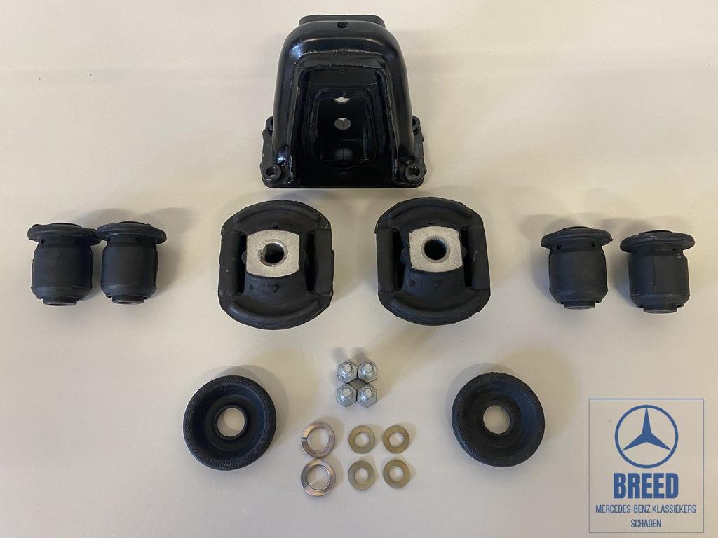 Subframerubberset achter voor Mercedes-Benz W123 C123 S123, -, Nieuw, Ophalen of Verzenden, -