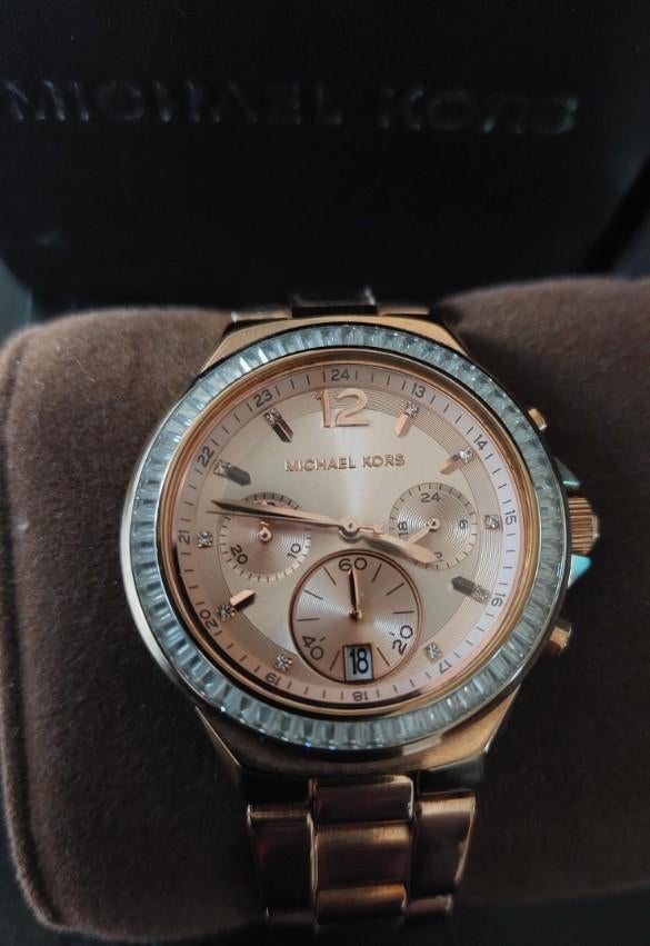 Michael Kors dameshorloge MK6213, Overige merken, Gebruikt, Ut, Ophalen of Verzenden