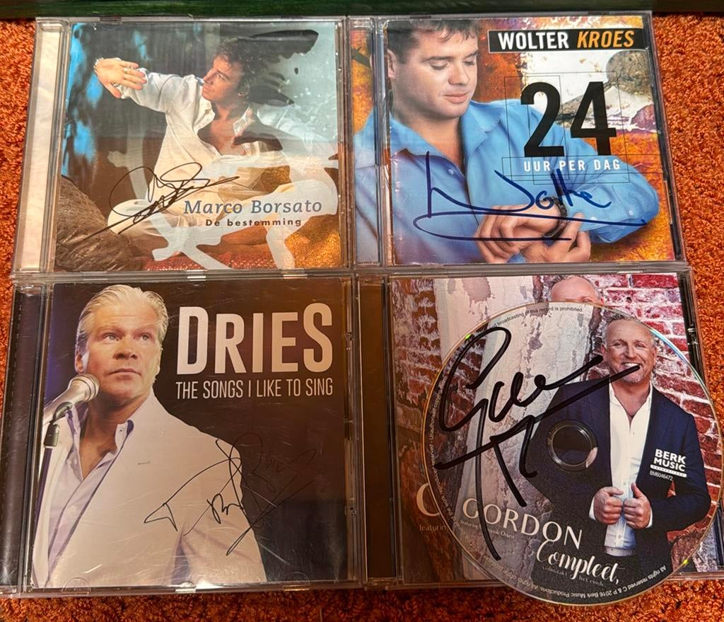 GESIGNEERDE CDS!, Ophalen of Verzenden, Zo goed als nieuw, Overige genres