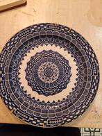 Antiek Petrus Regout 'Alpine' plat bord, circa 1900, Ophalen of Verzenden