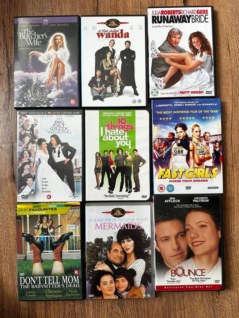 45 komedie en feel good DVD's, Ophalen of Verzenden, Gebruikt, Overige genres