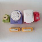 Set van 6 diverse ponsen (randpons, vlinder, bloem, clip), Ophalen of Verzenden, Gebruikt, Overige thema's