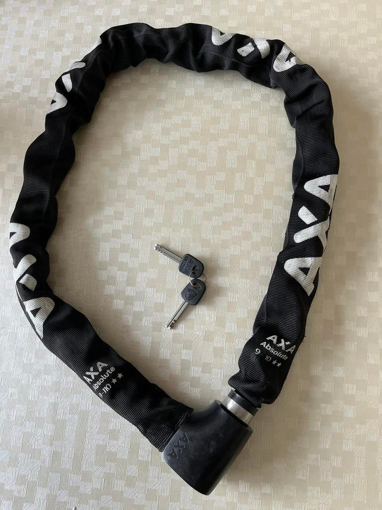 AXA fitskettingslot, Ophalen of Verzenden, Gebruikt