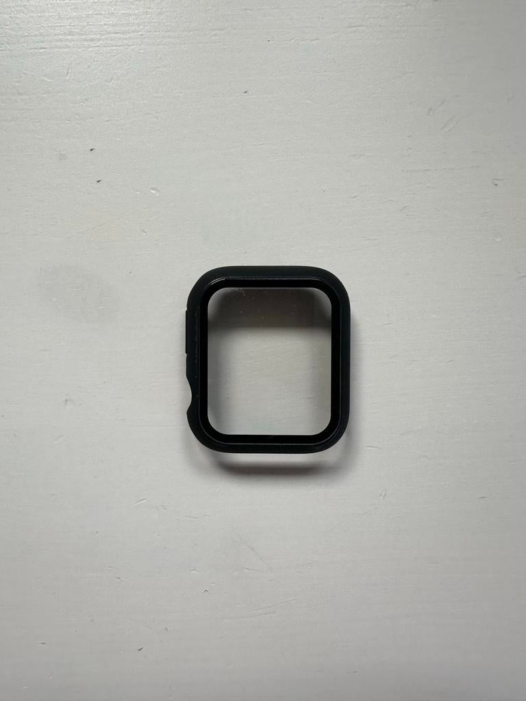 Zwart Apple Watch Series 6 Case, Ophalen of Verzenden, Zo goed als nieuw, Frontje of Cover