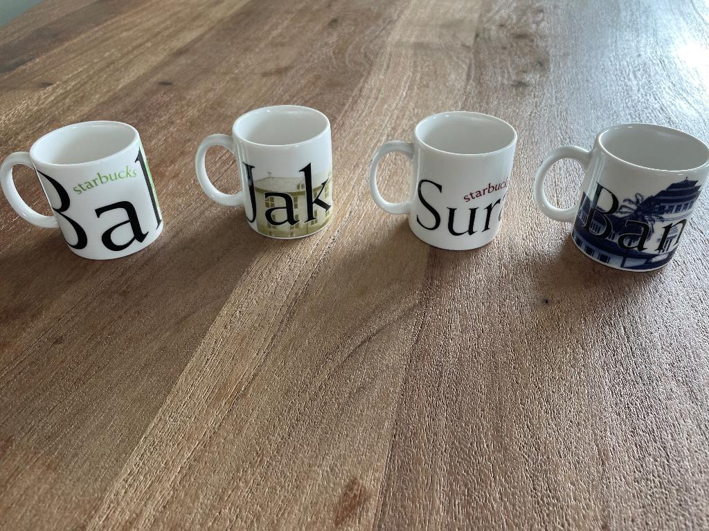 Starbucks mini kopjes indonesia, Huis en Inrichting, Keuken | Servies, Nieuw, Ophalen of Verzenden, Overige stijlen, Kop(pen) en/of Schotel(s)
