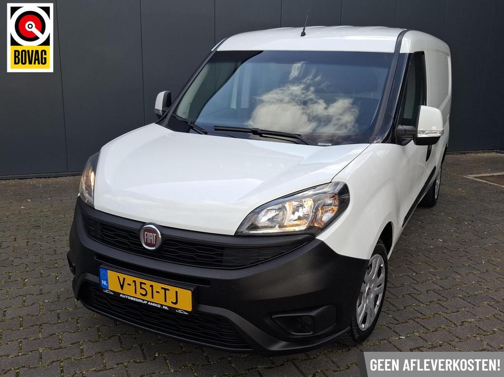 Fiat Doblò Cargo 1.3 MJ L2H1 MAXI LANG / AIRCO / NETTE AUTO, Auto's, Elektrische ramen, Gebruikt, Euro 6, Wit