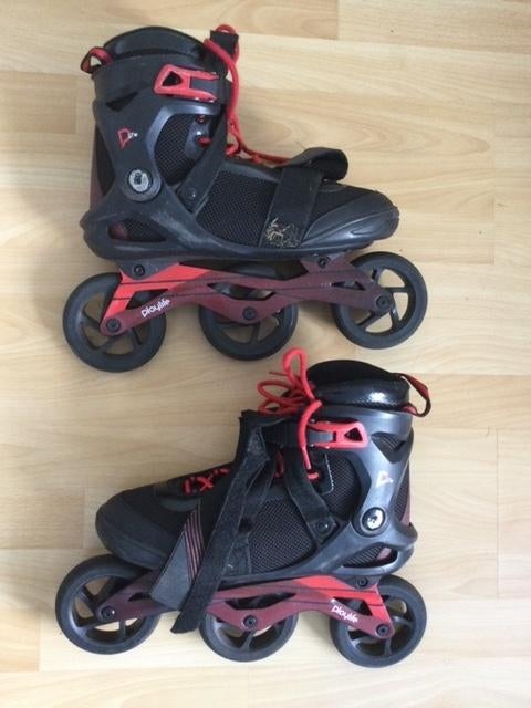 skeeler maat 46, Sport en Fitness, Skeelers, Heren, Zo goed als nieuw, Inline skates 4 wielen, Ophalen