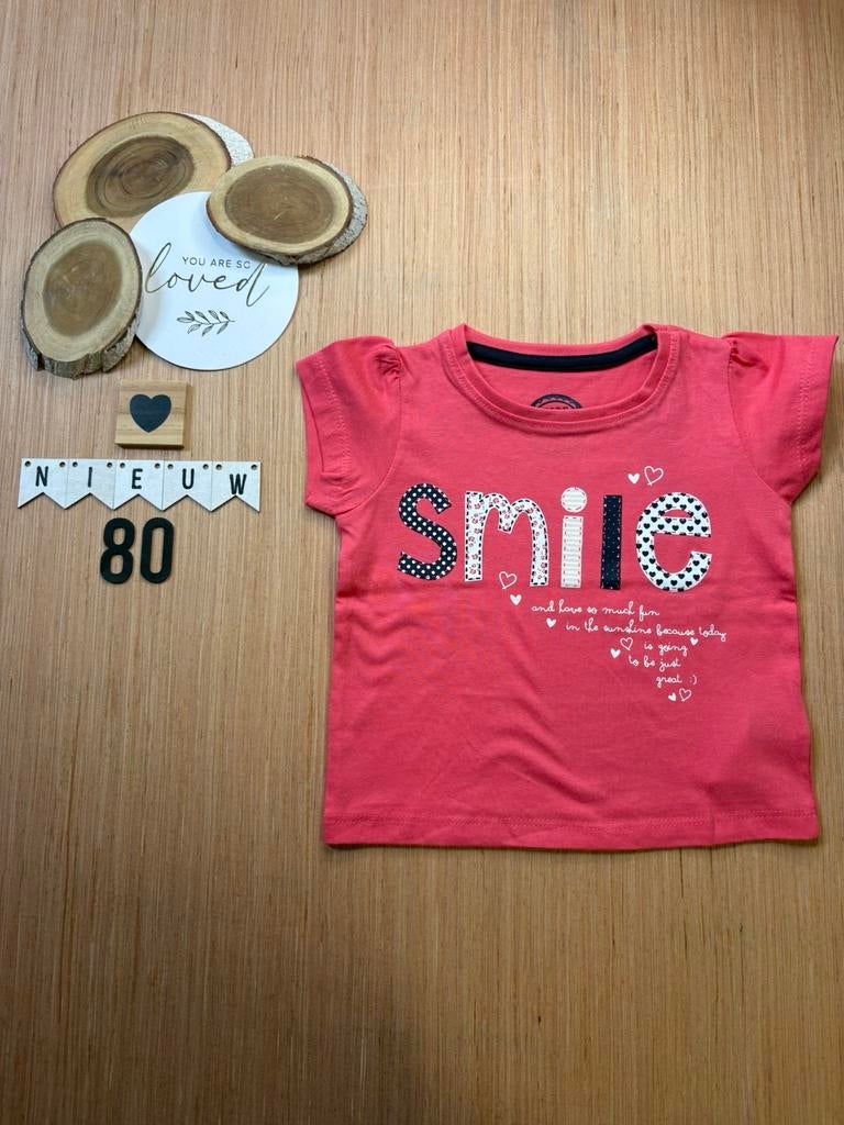Baby girl shirt roze Primark maat 80, Ophalen of Verzenden, Nieuw, Meisje, Shirtje of Longsleeve