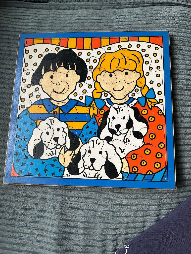 IKEA houten puzzel LURIG, Ophalen of Verzenden, 10 tot 50 stukjes, Gebruikt, 2 tot 4 jaar