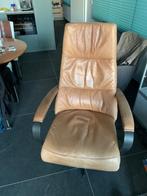 Relaxfauteuils, Ophalen, Minder dan 50 cm, Leer, 75 tot 100 cm