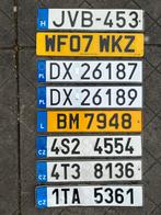 Te koop nummerborden uit Europese landen, Verzamelen, Overige Verzamelen, Ophalen of Verzenden, Gebruikt