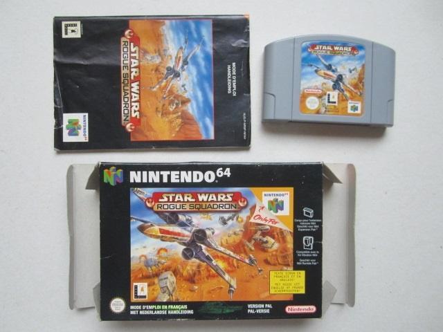 Star Wars Rogue Squadron N64 Nintendo 64, Spelcomputers en Games, Games | Nintendo 64, Gebruikt, Avontuur en Actie, 1 speler, Vanaf 3 jaar