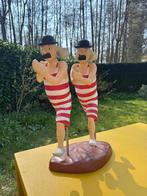 Kuifje - Jansen en Janssen Leblon 1987 - replica 1998, Ophalen of Verzenden, Kuifje, Zo goed als nieuw, Beeldje of Figuurtje