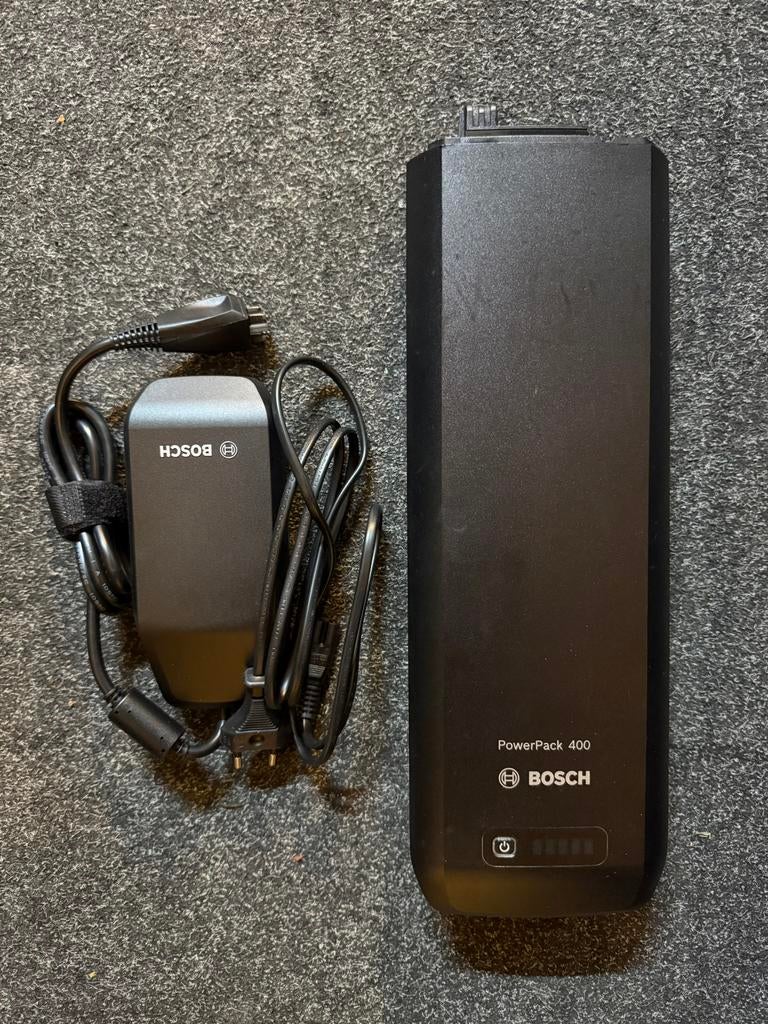 Bosch PowerPack 400wh Bagagedrager smart Systeem, Fietsen en Brommers, Fietsaccessoires | Fietsaccu's, Ophalen of Verzenden, Zo goed als nieuw