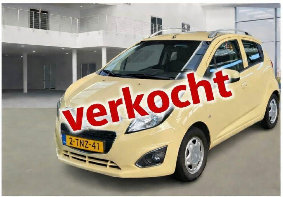 Chevrolet Spark 1.0 Bifuel 2014 LPG/Benzine Zuinig, Auto's, Chevrolet, Euro 5, 15 km/l, 0 kg, Origineel Nederlands