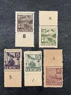 1946 ZBL Sumatra 27+28+31+32+33, Postfris VELRAND, Ophalen of Verzenden, Postfris, Nederlands-Indië