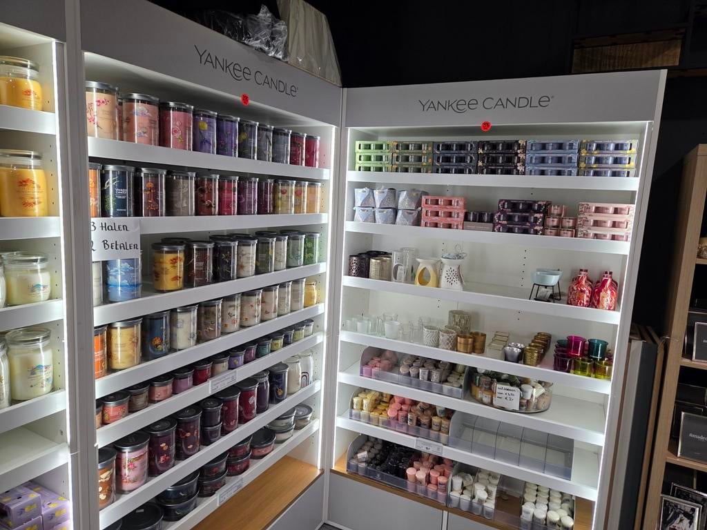 Yankee Candle & Woodwick Uitverkoop - Diverse Geuren, Overige materialen, Crème, Nieuw, Ophalen of Verzenden