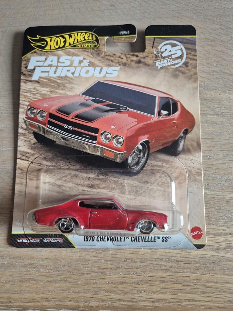 Hot Wheels Premium F&F - 1970 Chevrolet Chevelle SS, Ophalen of Verzenden, Nieuw, Auto