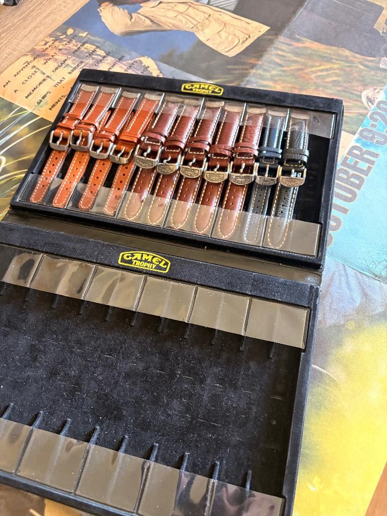 Camel Trophy Horloge banden Box, Verzenden, Overige typen