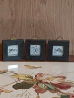 Drie vintage poppenhuis schilderijtjes, Ophalen of Verzenden, Gebruikt, Poppenhuis