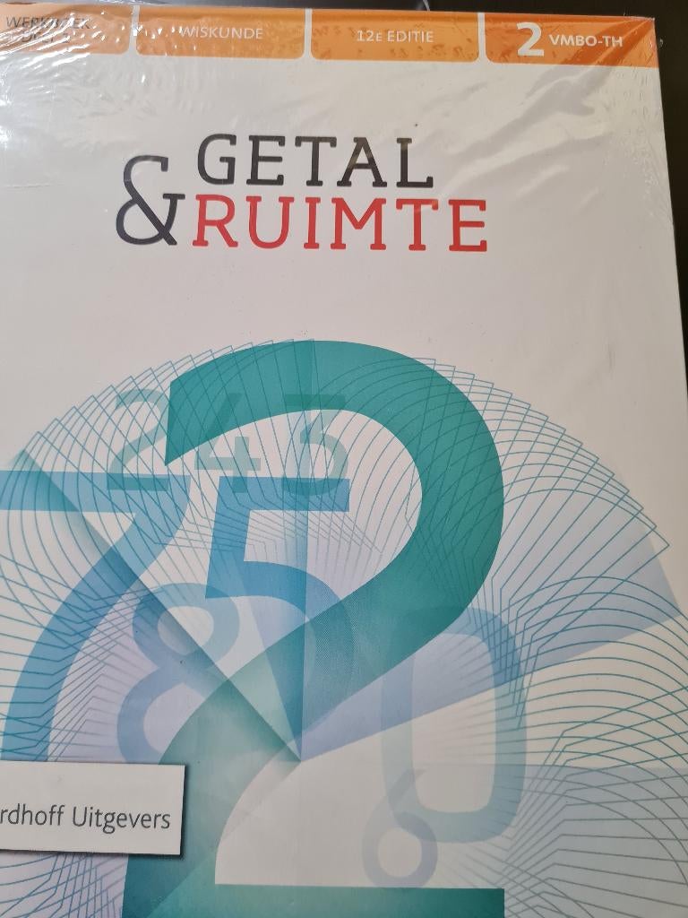 Getal & Ruimte 2 VMBO - TH / VMBO - KGT, VMBO, Nieuw, C. J. Admiraal, Wiskunde A