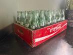 Vintage oude originele Coca Cola krat incl flesjes, Verzamelen, Merken en Reclamevoorwerpen, Ophalen, Gebruikt