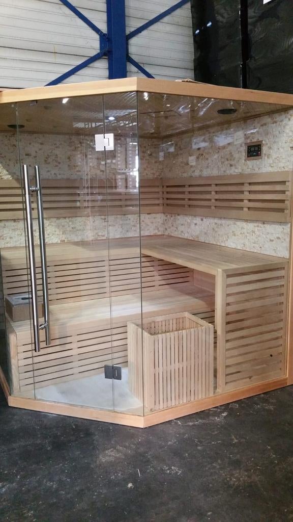 Sauna, Sport en Fitness, Sauna, Gebruikt, Complete sauna, Fins of Traditioneel, Ophalen