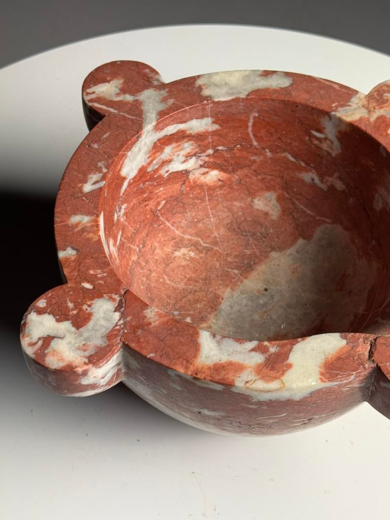 Rood marmeren vijzel 20e eeuw, Antiek en Kunst, Ophalen