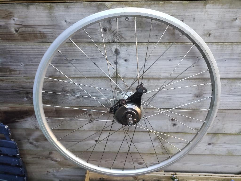 28 inch GAZELLE NEXUS 7 achterwiel, Fietsen en Brommers, Fietsonderdelen, Ophalen, Gebruikt