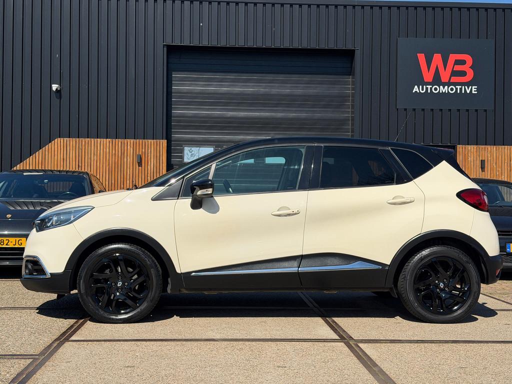 Renault Captur 1.2 TCe Dynamique Cruise Climate Camera Autom, Auto's, Euro 5, Stof, Zwart, 4 cilinders