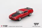 Mini GT 1/64 - Ford Mustang Mach1 1971 Race Red Mgt409, Verzenden, Nieuw, Auto
