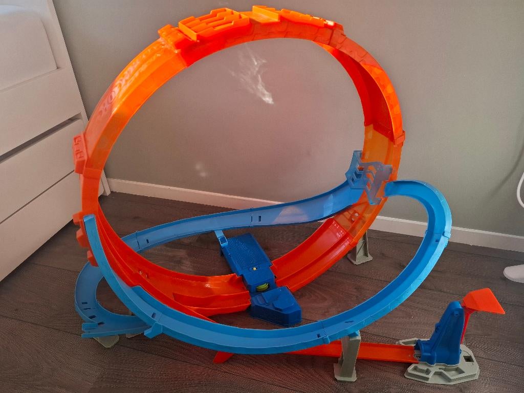 Hot Wheels xxl looping, Ophalen of Verzenden, Racebaan, Gebruikt, Hot Wheels