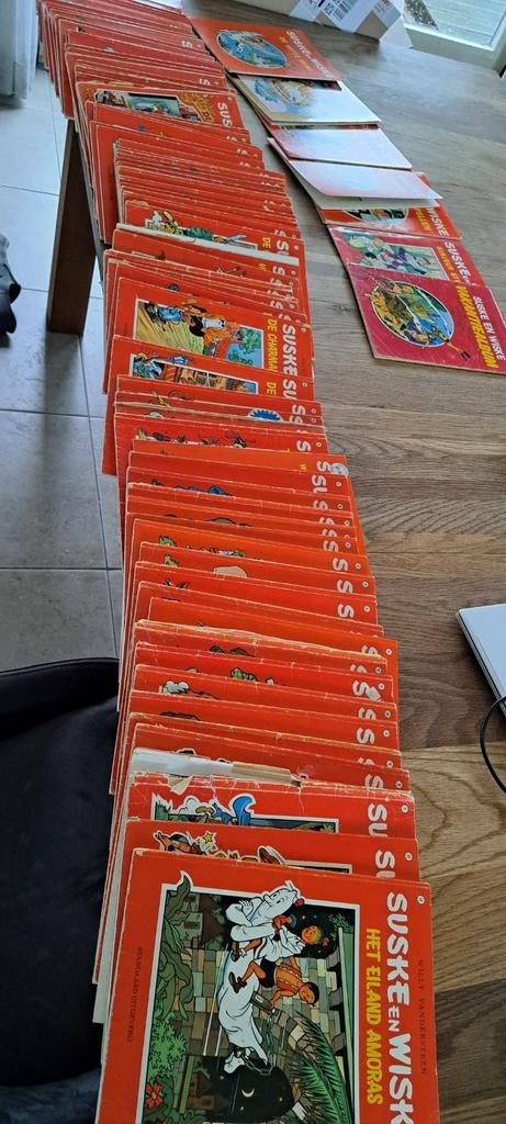 75 Suske en Wiske stripboeken - Grote collectie, Boeken, Stripboeken, Gelezen, Meerdere stripboeken, Ophalen of Verzenden