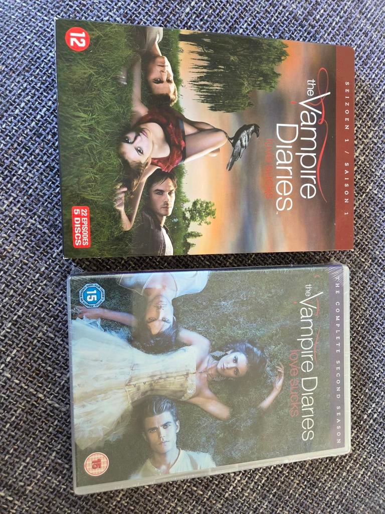 The Vampire Diaries Seizoen 1 en 2 DVD, Ophalen of Verzenden, Nieuw in verpakking