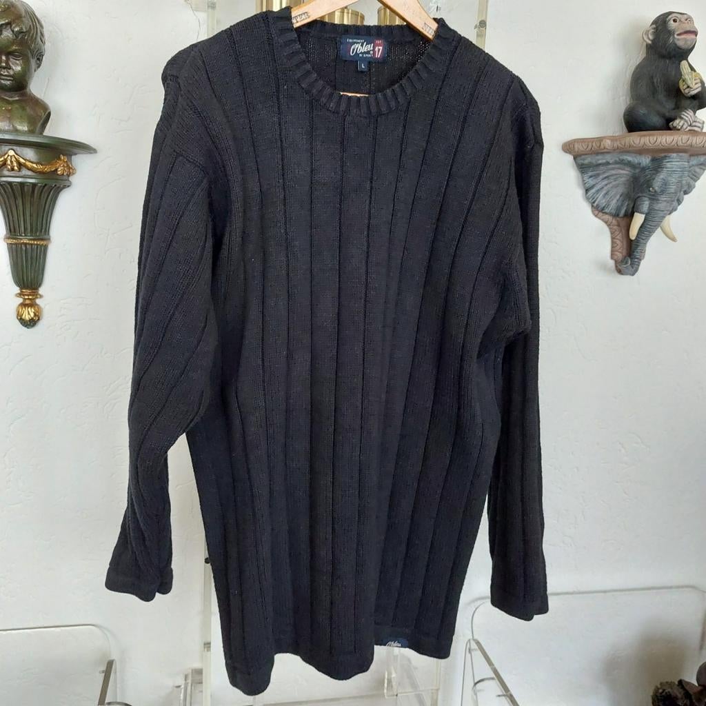 Trui van het merk O'Bleu17.  Maat L., Verzenden, Zwart, Gedragen, O'Bleu17