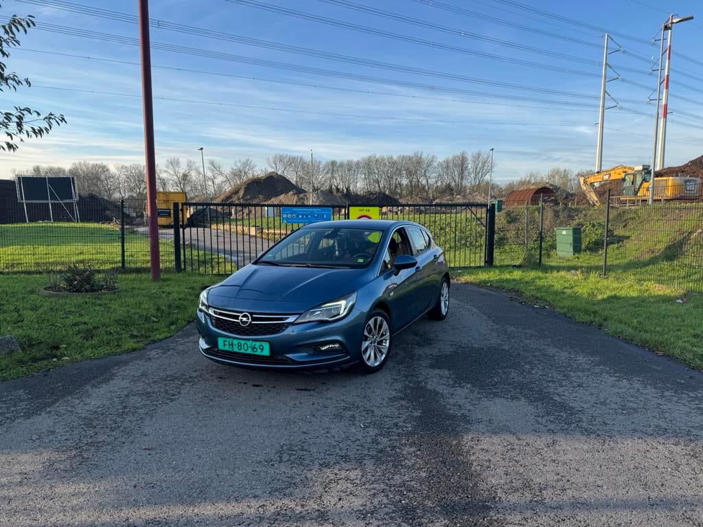 Opel Astra 1.0 Turbo 77KW 5D Easytr 2016 Blauw, Stof, Blauw, 610 kg, 23 km/l
