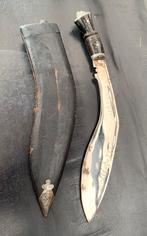 Antieke Kukri plus 2deco messen, Ophalen of Verzenden, Gebruikt