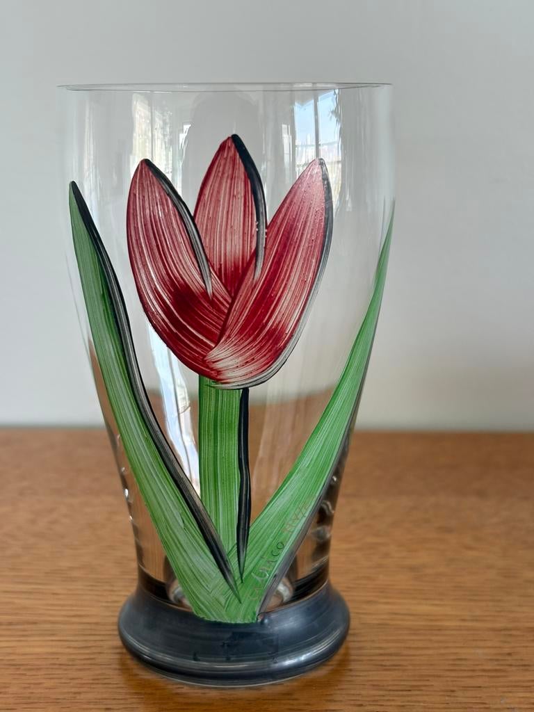 Kosta Boda Tulipa Drinkglas Vaas door Ulrica Hydman Vallien, Ophalen