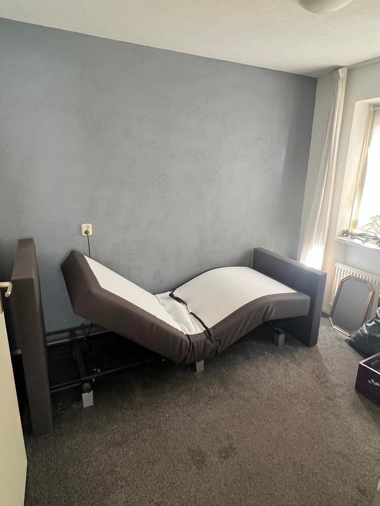 Elektrische boxspring 90x210, Ophalen, Gebruikt, 90 cm, Eenpersoons