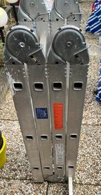 Alpe 70073 opvouwbare ladder 3,50m, Ophalen, Gebruikt, Ladder, Opvouwbaar of Inschuifbaar